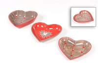 coupe ceramique forme coeur motif coeur